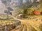 Alexis Demarle, Enologo Borgogna con paesaggio rurale, fine XIX secolo, olio su tela, con cornice, Immagine 3