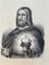Dibujo del Sagrado Corazón de Jesucristo grande, siglo XIX, Imagen 1