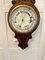 Antique Edwardian Quality Carved Oak Banjo Barometer, 1900s, Image 4