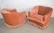 Armchairs attributed to Gio Ponti for Home and Garden, Italy, 1940s, Set of 2 3