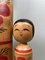 Tsugaru Kokeshi Family by Mori Senzo, 1960s, Set of 2 11