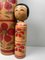 Tsugaru Kokeshi di Mori Senzo, anni '60, set di 2, Immagine 9