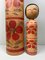 Tsugaru Kokeshi Family von Mori Senzo, 1960er, 2er Set 14