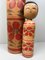 Tsugaru Kokeshi Family by Mori Senzo, 1960s, Set of 2 10