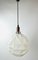 Mid-Century German Pendant Light with Optical Opaline Shade, 1960s 7