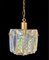 Crystal Pendant Light from Venini, Italy, 1980s 22