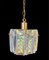 Lámpara colgante de cristal de Venini, Italy, años 80, Imagen 22