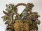 Italian Renaissance Style Carved Painted Wood Sconce or Wall Light, 1950s, Image 2