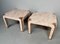 Marble Veneer Side Tables attributed to Maitland Smith, 1970s, Set of 2 15