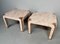 Marble Veneer Side Tables attributed to Maitland Smith, 1970s, Set of 2, Image 15