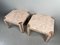 Marble Veneer Side Tables attributed to Maitland Smith, 1970s, Set of 2 7