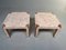 Marble Veneer Side Tables attributed to Maitland Smith, 1970s, Set of 2 5