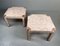 Marble Veneer Side Tables attributed to Maitland Smith, 1970s, Set of 2 18