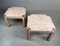 Marble Veneer Side Tables attributed to Maitland Smith, 1970s, Set of 2, Image 18
