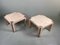 Marble Veneer Side Tables attributed to Maitland Smith, 1970s, Set of 2 1