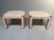 Marble Veneer Side Tables attributed to Maitland Smith, 1970s, Set of 2 17