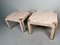 Marble Veneer Side Tables attributed to Maitland Smith, 1970s, Set of 2 4