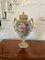 Large Antique Victorian Quality Royal Crown Devon Lidded Vase, 1880s 2