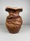 Wooden Keyaki Ikebana Vase with Copper Lining 1