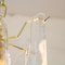 Lampada Petal in cristallo di Murano e vetro bianco, Italia, anni '90, Immagine 9
