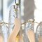Lámpara de suspensión Petal de cristal de Murano y vidrio blanco, Italia, años 90, Imagen 5