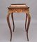 19th Century Burr Walnut and Marquetry Side Table, 1870s 10