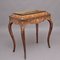 19th Century Burr Walnut and Marquetry Side Table, 1870s 17