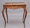 19th Century Burr Walnut and Marquetry Side Table, 1870s, Image 1