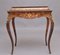 19th Century Burr Walnut and Marquetry Side Table, 1870s, Image 15
