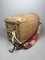 Traditionally Woven Bamboo Basket with Straps, Japan, 1960s, Image 2