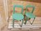 Grüne Esszimmerstühle von Bruno Rey für Kusch & Co, 1970er, 2er Set 1
