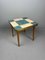 Vintage Checker Plant Table, Image 1