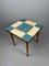 Vintage Checker Plant Table 4