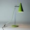 Czechoslovakian Green Table Lamp in Metal by Lidokov, 1960s, Image 2