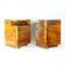 Art Deco Bedside Tables in Wood, Czechoslovakia, 1940s, Set of 2 12