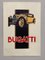 Poster Bugatti di Rene Vincent per Bedos, Paris, anni '60, Immagine 1
