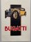 Bugatti Poster von Rene Vincent für Bedos, Paris, 1960er 3