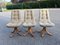 Scandinavian Swivel Armchairs, 1970s, Set of 3, Image 1