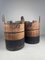 Antique Japanese Wooden Buckets, Set of 2, Image 2