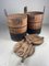 Antique Japanese Wooden Buckets, Set of 2, Image 17