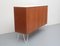 Credenza in teak con gambe a forcina, anni '60, Immagine 8