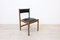 Italian Office Desk Wood Leather Chair from Isa Bergamo, 1960s, Image 1