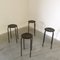 Rosewood Stools from Eromes, 1970s, Set of 4 6