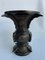 20th Japanese Bronze Vase with Gilding 2