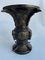 20th Japanese Bronze Vase with Gilding, Image 4