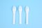 Vintage Plastic Cutlery by Joe Colombo, 1970s, Set of 17 6