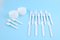 Vintage Plastic Cutlery by Joe Colombo, 1970s, Set of 17, Image 2