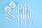 Vintage Plastic Cutlery by Joe Colombo, 1970s, Set of 17, Image 3