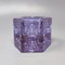 Italian Purple Smoking Set in Murano Glass by Antonio Imperatore, 1970s, Set of 2, Image 7