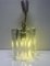 Ice Glass Pendant Lamp from Kalmar Franken Kg, Austria, 1960s, Image 14